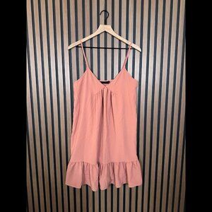 Hatch Dress 1 / US S Women Blush Pink Dropwaist Mini Sleeveless Adjustable Strap